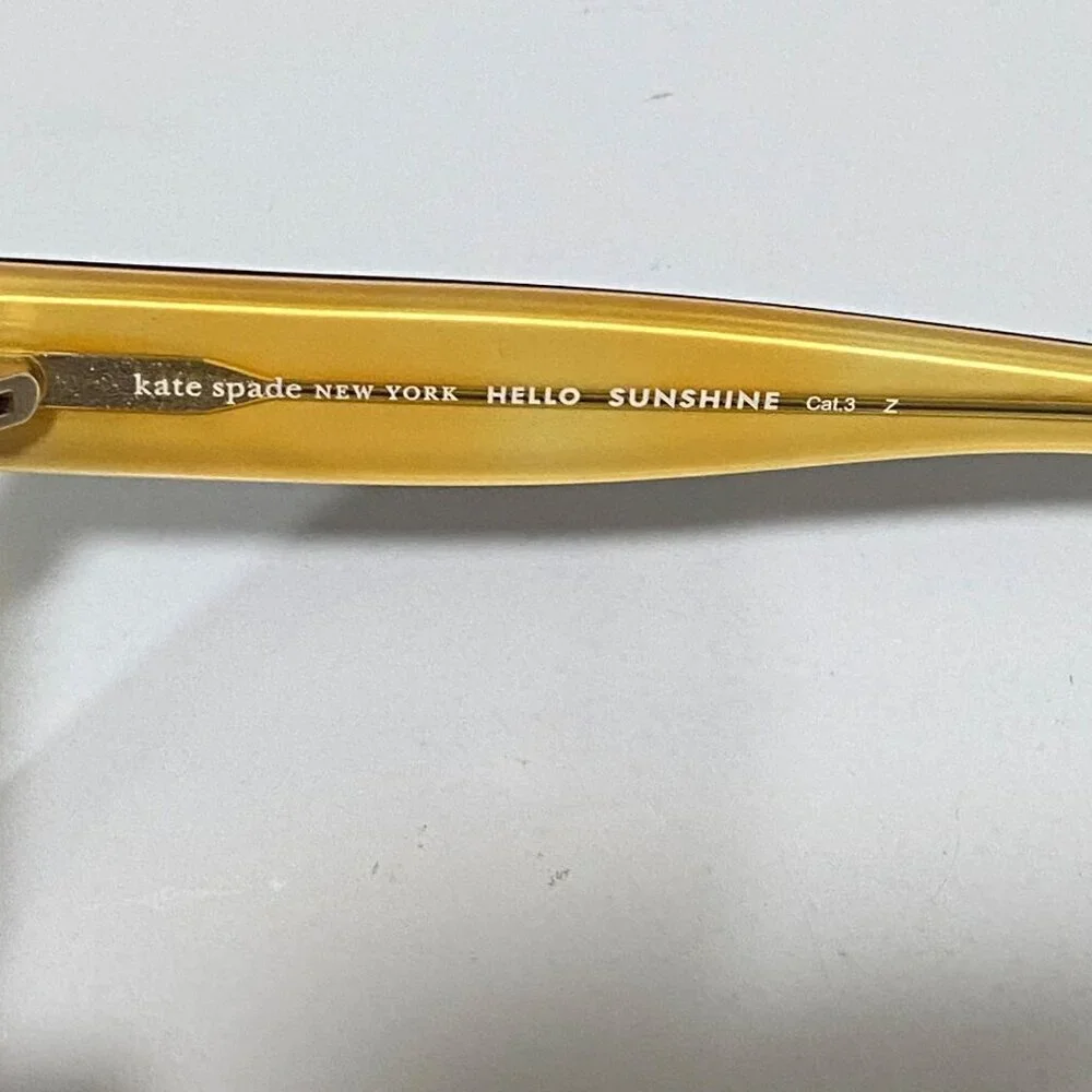 NEW Kate Spade MARIGOLD Two-Tone Cat Eye Sunglasses